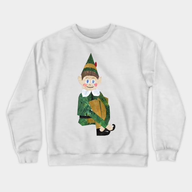 Buddy on the Shelf Crewneck Sweatshirt by Babban Gaelg